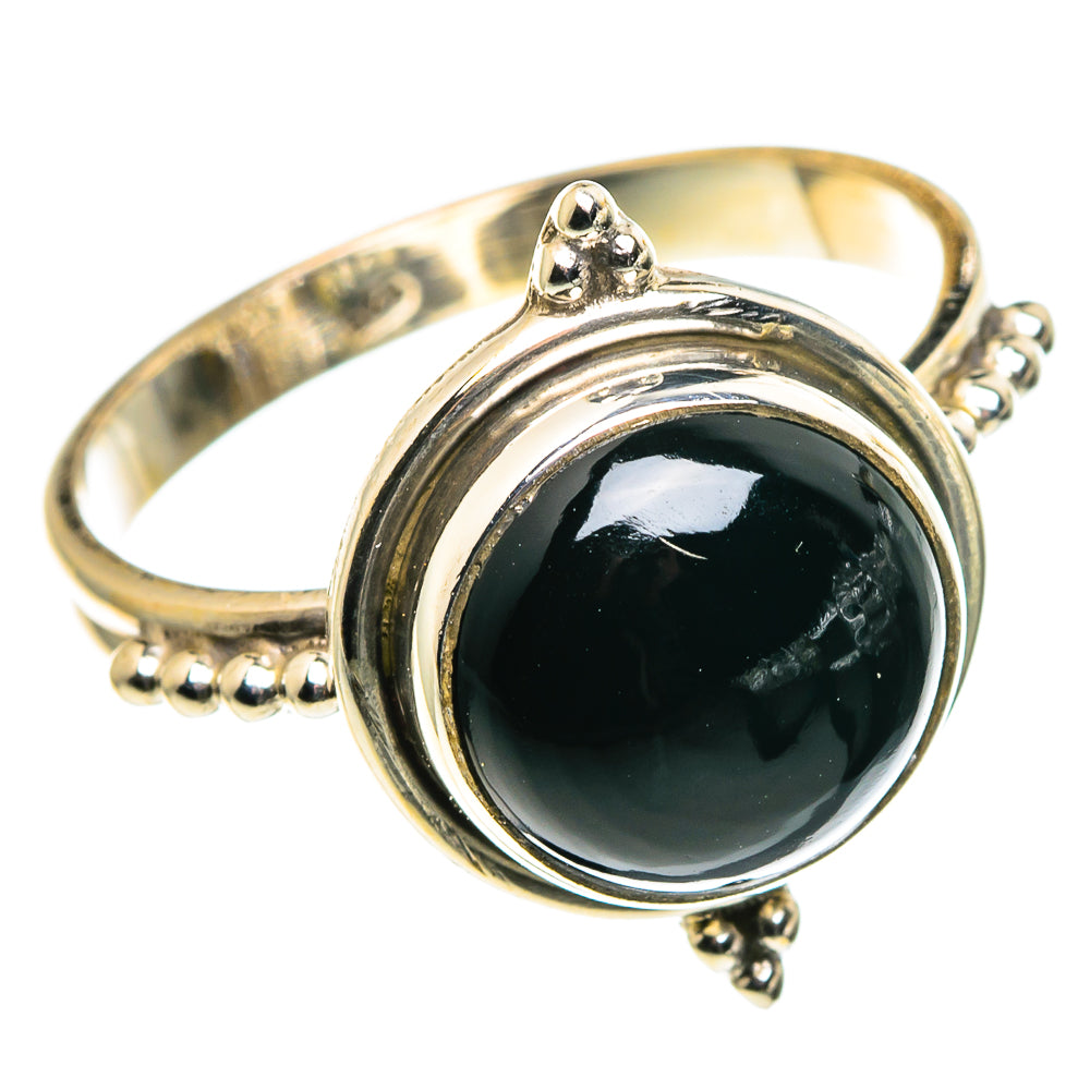 Black Onyx Rings handcrafted by Anasilvercos - RING86437