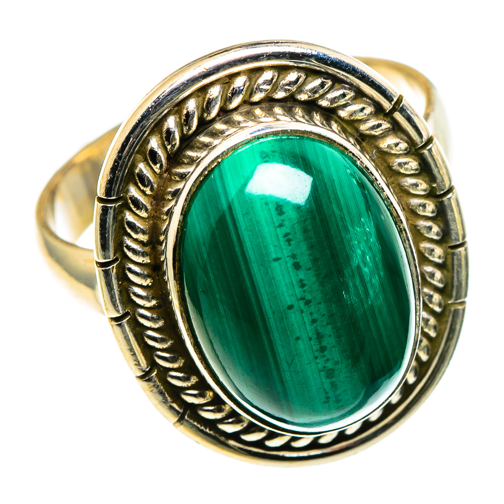 Malachite Rings handcrafted by Anasilvercos - RING86454