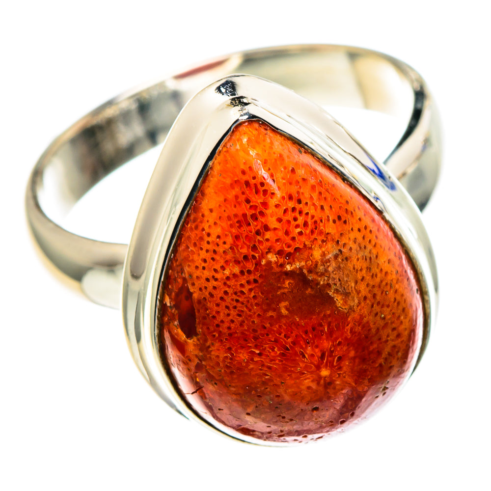 Sponge Coral Rings handcrafted by Anasilvercos - RING86459