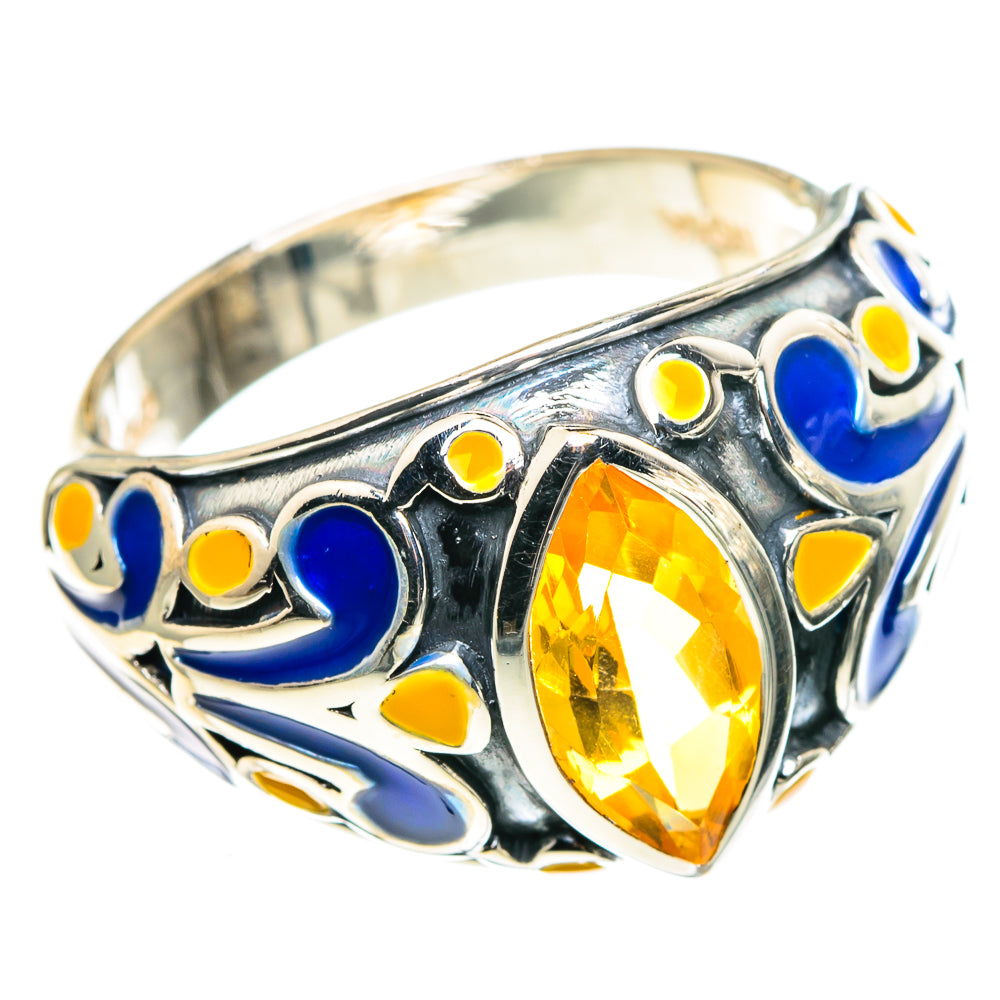 Citrine Rings handcrafted by Anasilvercos - RING86476