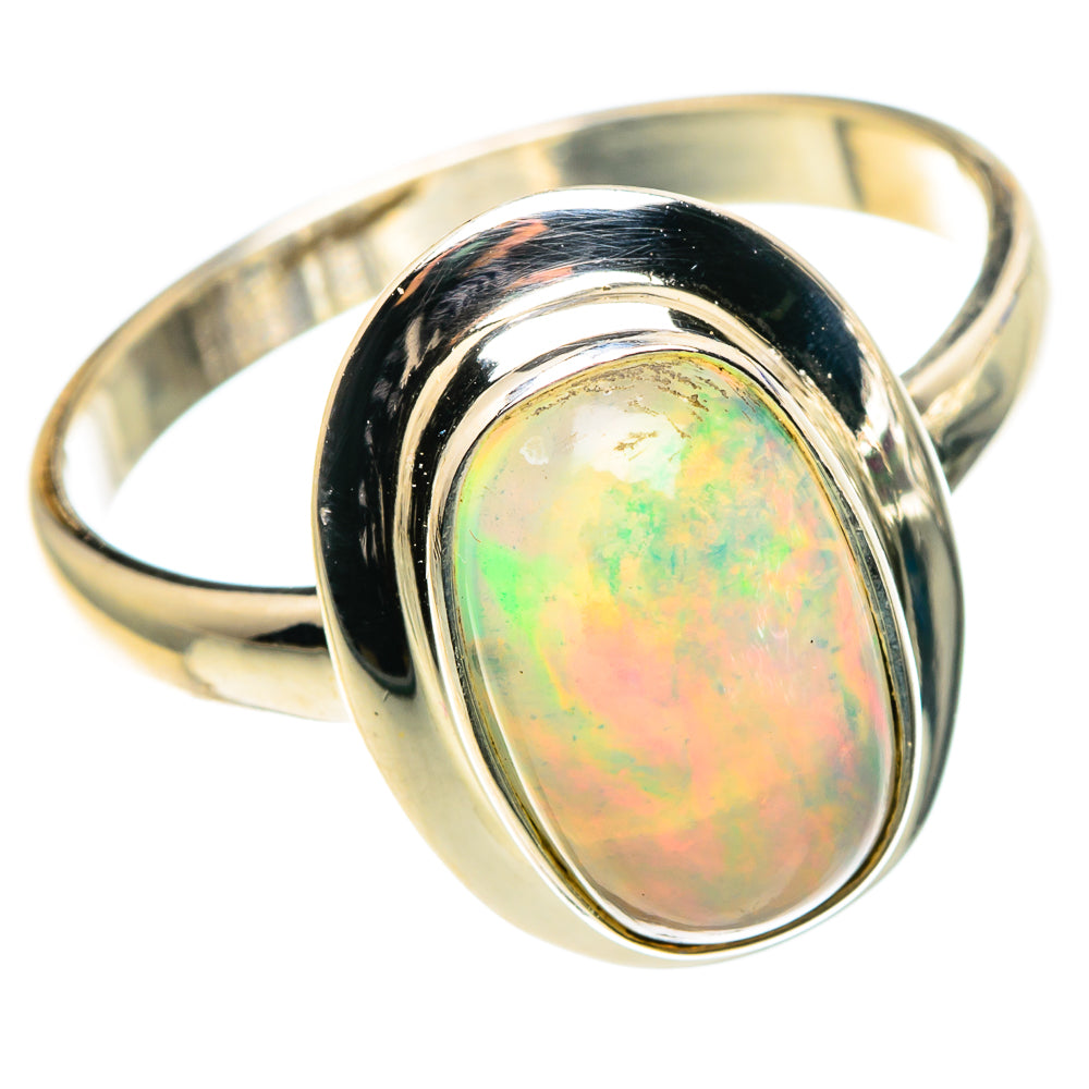 Ethiopian Opal Rings handcrafted by Anasilvercos - RING86477