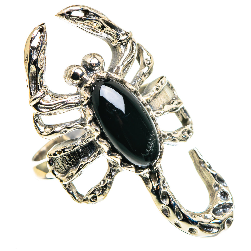 Black Onyx Rings handcrafted by Anasilvercos - RING86504