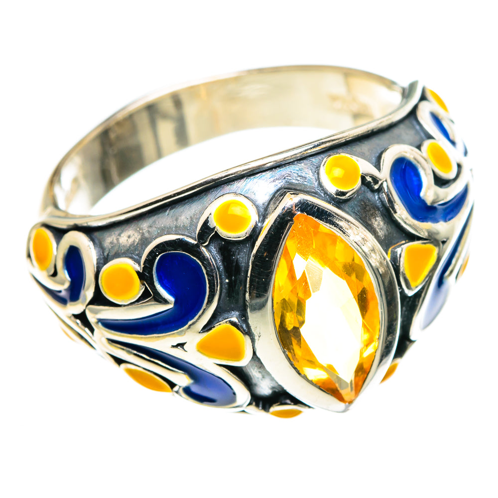 Citrine Rings handcrafted by Anasilvercos - RING86508