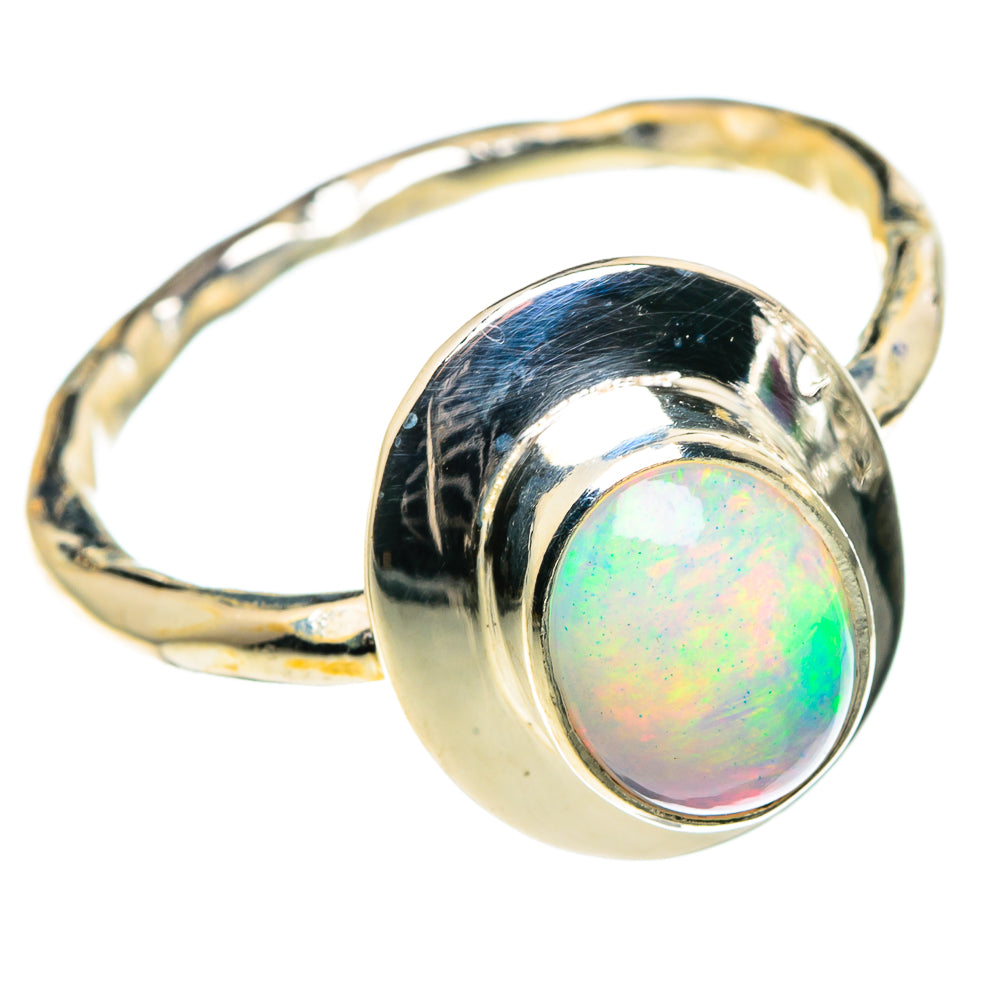 Ethiopian Opal Rings handcrafted by Anasilvercos - RING86511