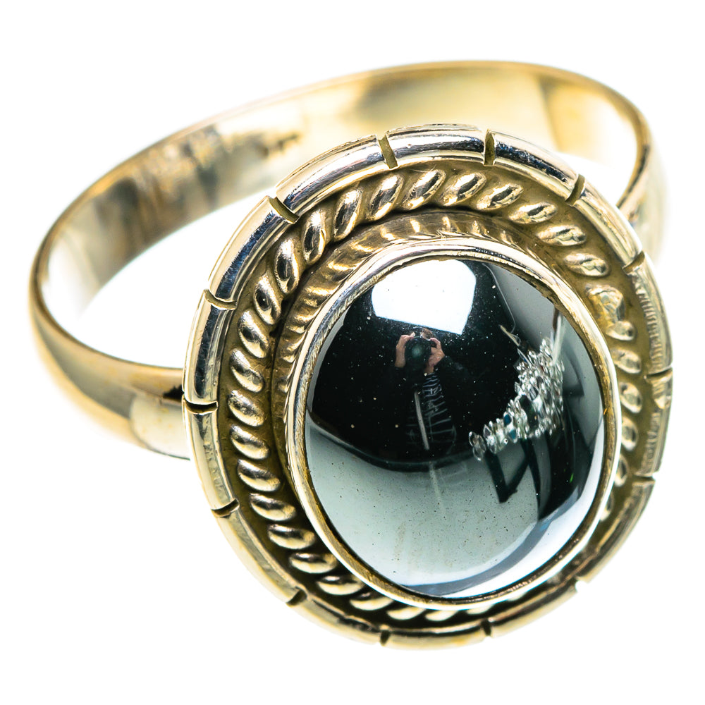 Hematite Rings handcrafted by Anasilvercos - RING86513