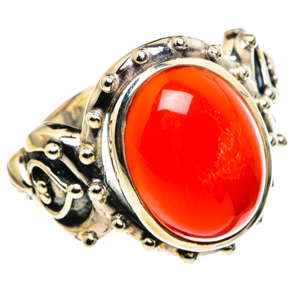 Red Onyx Rings handcrafted by Anasilvercos - RING86527
