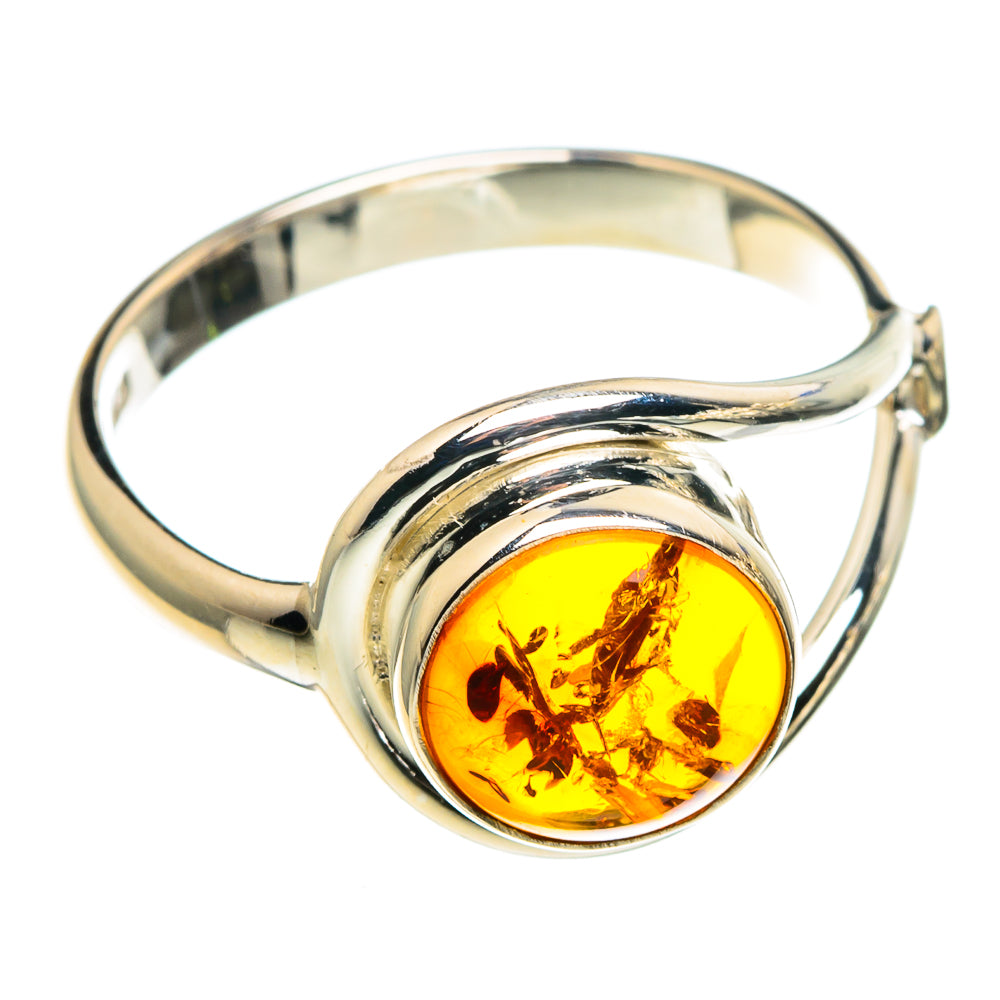 Baltic Amber Rings handcrafted by Anasilvercos - RING86531