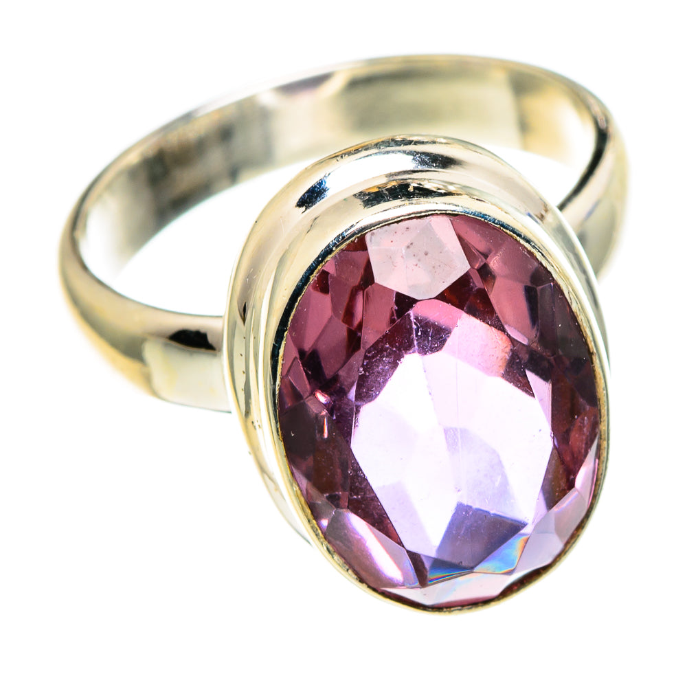 Color Change Alexandrite Rings handcrafted by Anasilvercos - RING86535