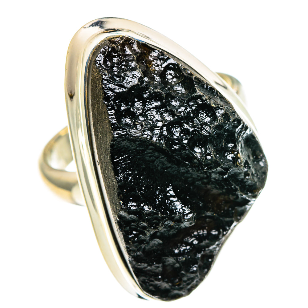 Tektite Rings handcrafted by Anasilvercos - RING86538