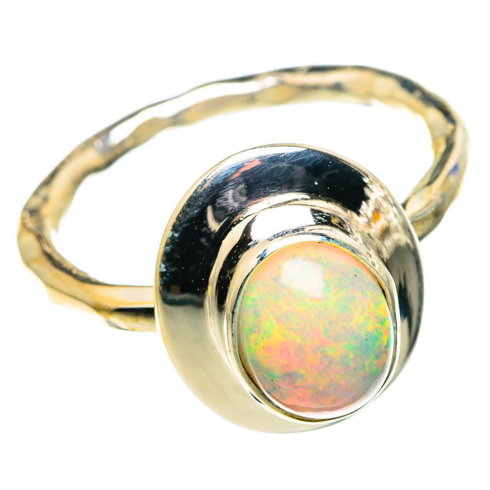 Ethiopian Opal Rings handcrafted by Anasilvercos - RING86545