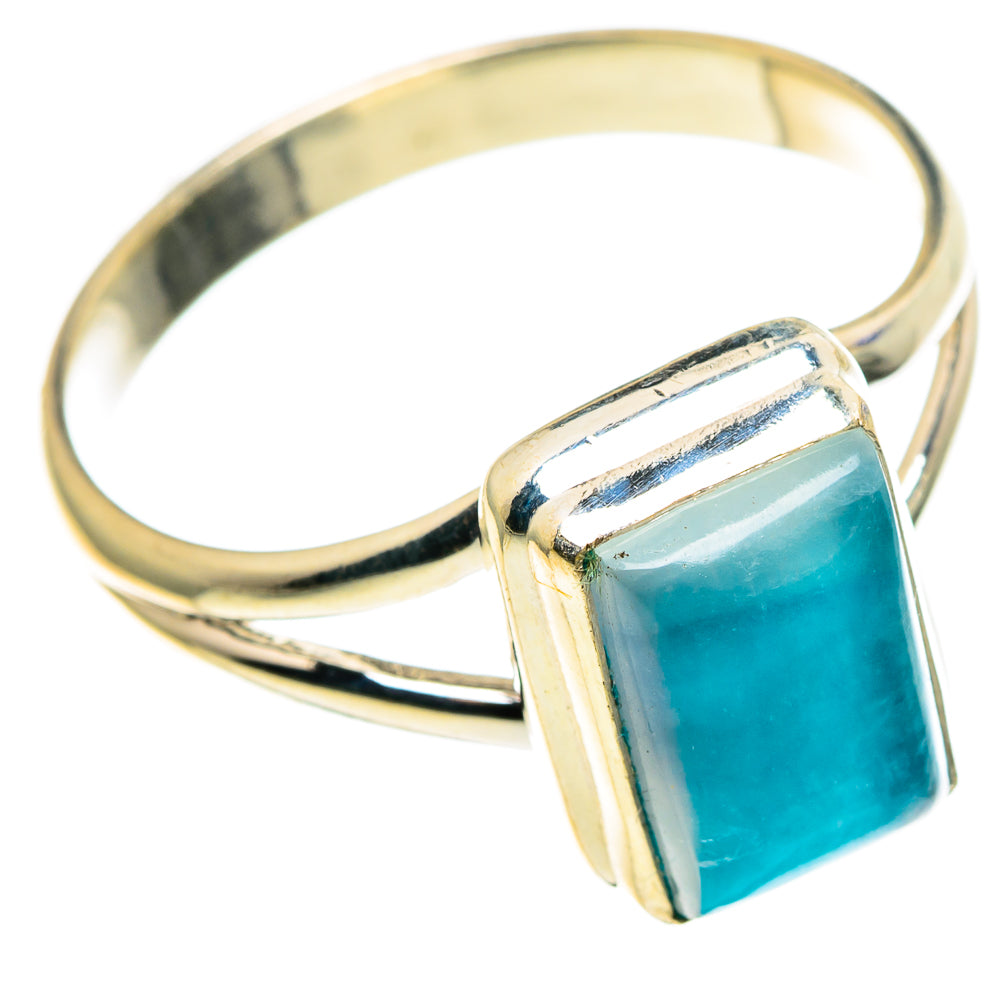 Rainbow Moonstone Rings handcrafted by Anasilvercos - RING86551