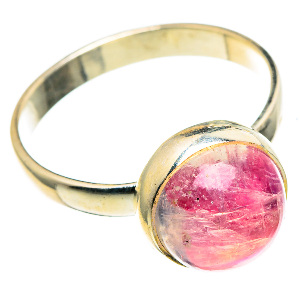 Pink Moonstone Rings handcrafted by Anasilvercos - RING86562