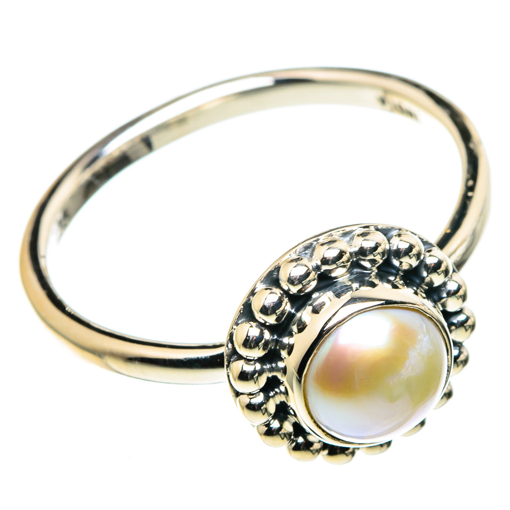 Cultured Pearl Rings handcrafted by Anasilvercos - RING86569