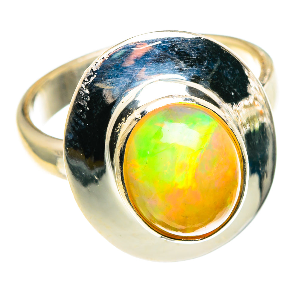Ethiopian Opal Rings handcrafted by Anasilvercos - RING86574