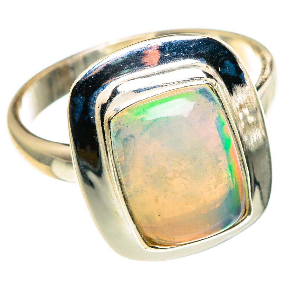 Ethiopian Opal Rings handcrafted by Anasilvercos - RING86575