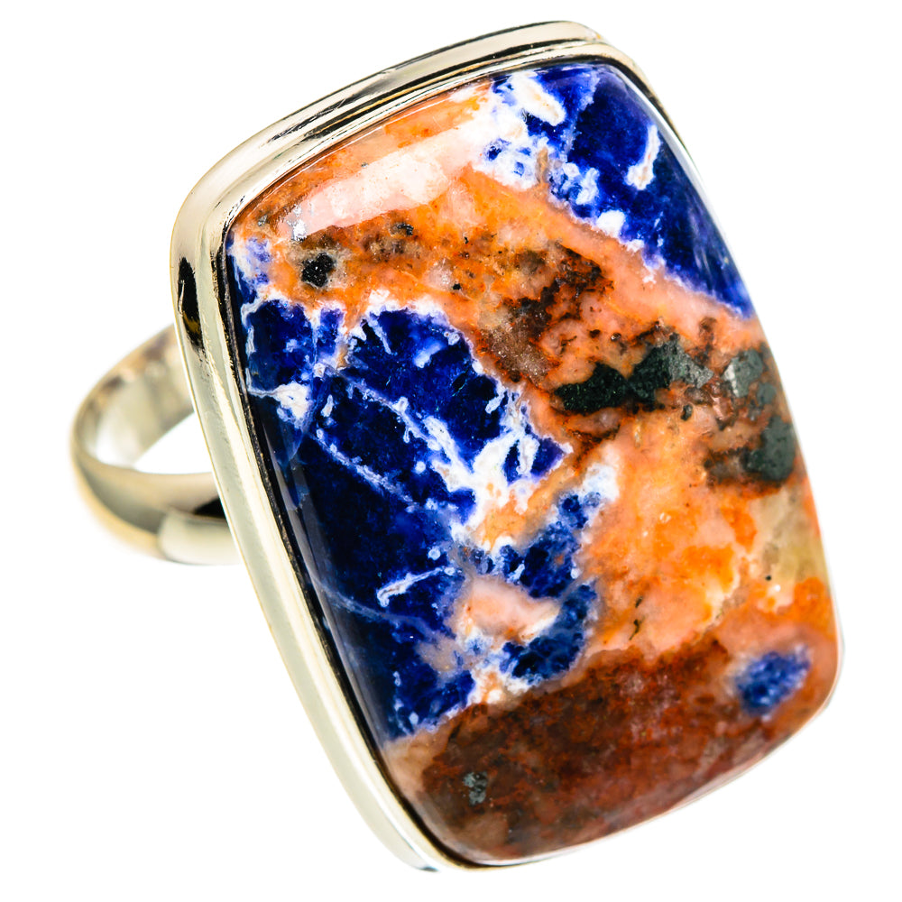 Sodalite Rings handcrafted by Anasilvercos - RING86578