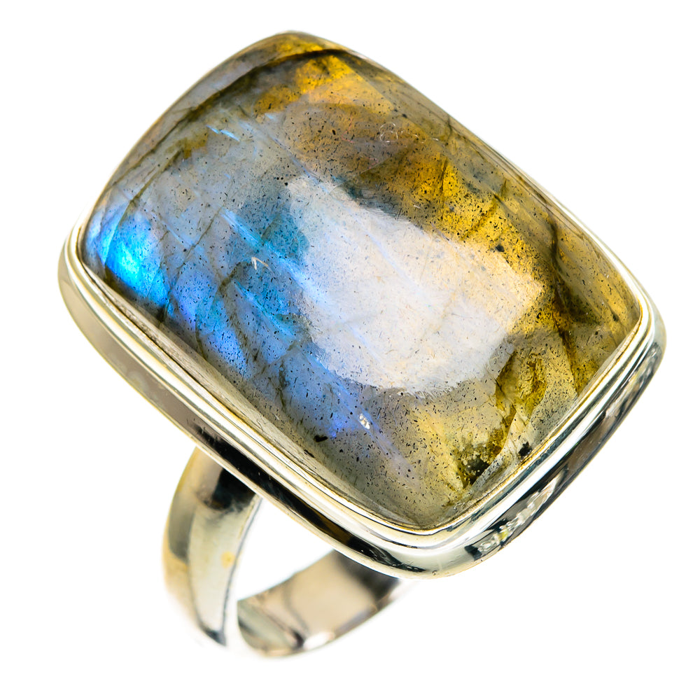 Labradorite Rings handcrafted by Anasilvercos - RING86587