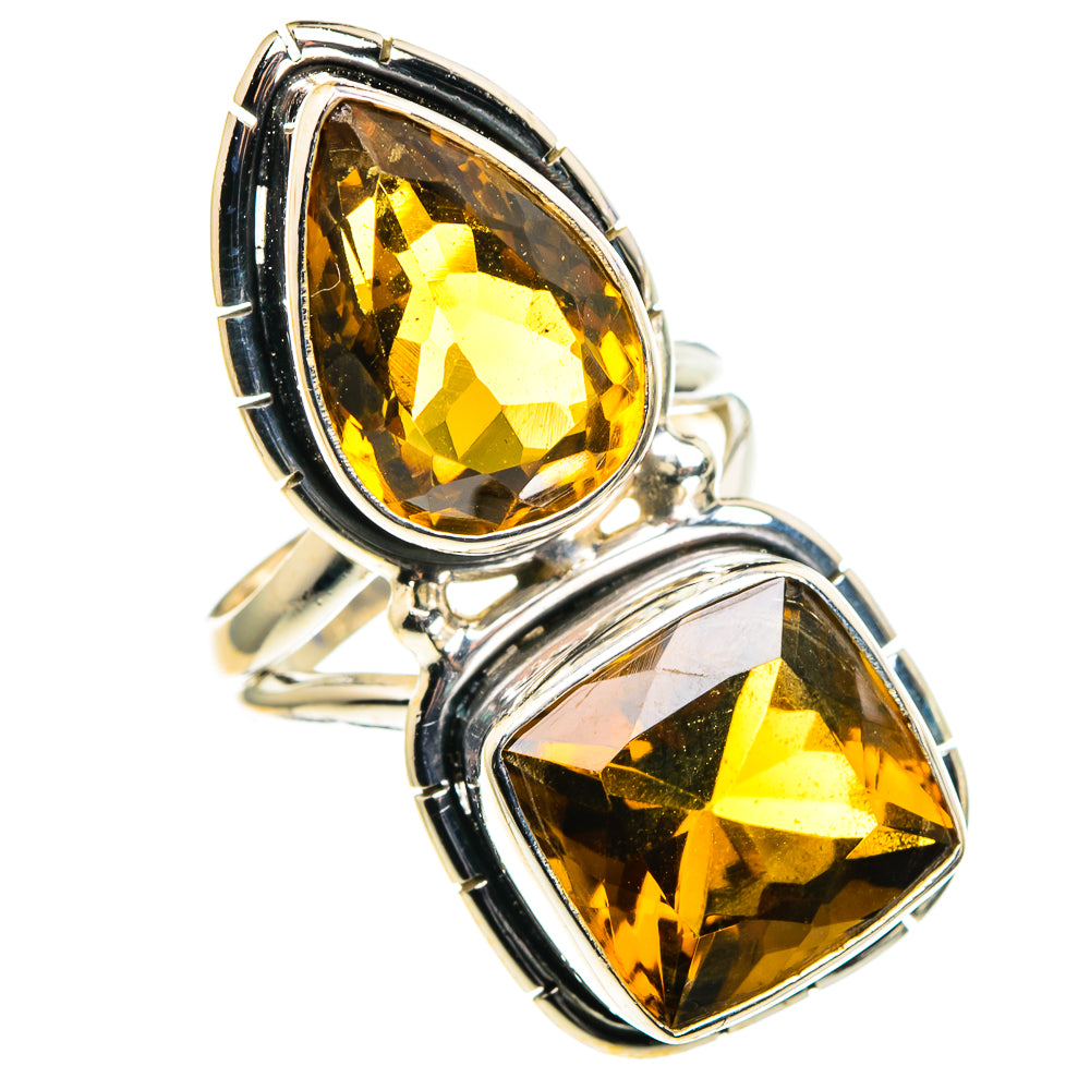 Mandarin Citrine Rings handcrafted by Anasilvercos - RING86596