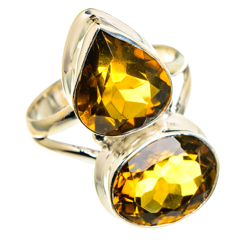 Mandarin Citrine Rings handcrafted by Anasilvercos - RING86598