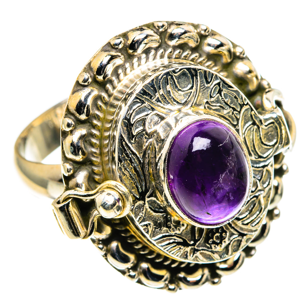 Amethyst Rings handcrafted by Anasilvercos - RING86604
