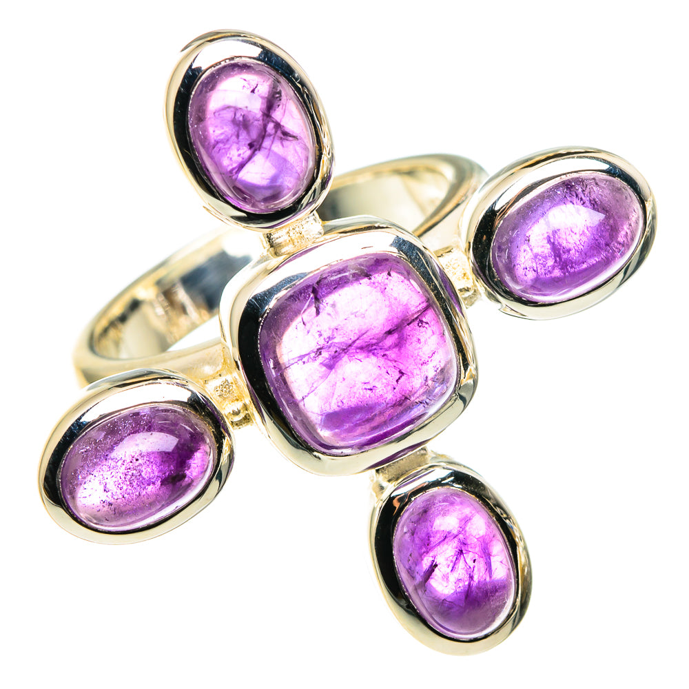 Amethyst Rings handcrafted by Anasilvercos - RING86605