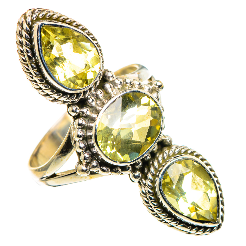 Citrine Rings handcrafted by Anasilvercos - RING86619