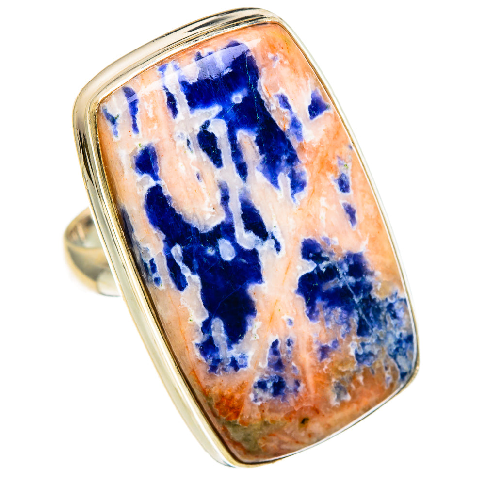 Sodalite Rings handcrafted by Anasilvercos - RING86621