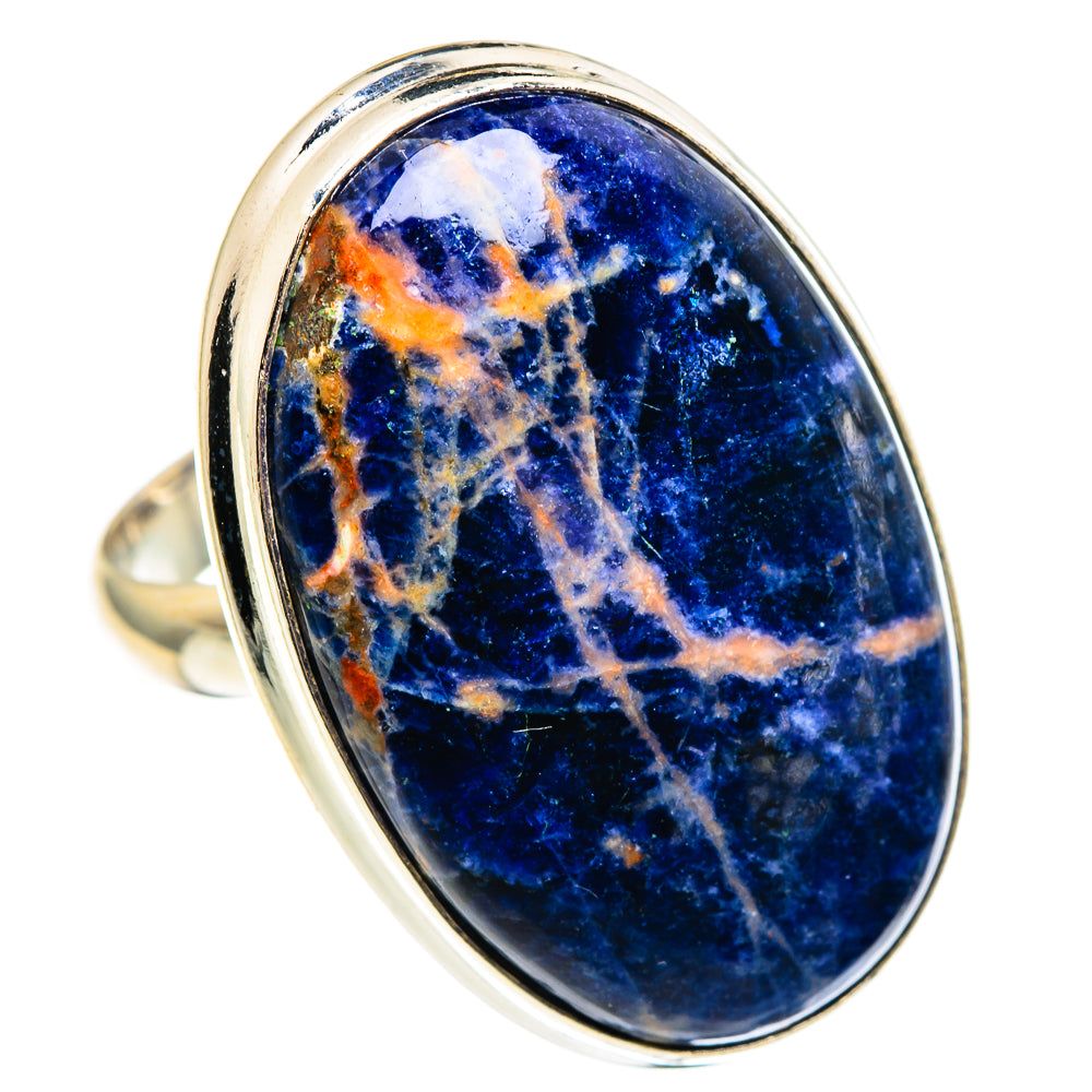 Sodalite Rings handcrafted by Anasilvercos - RING86623