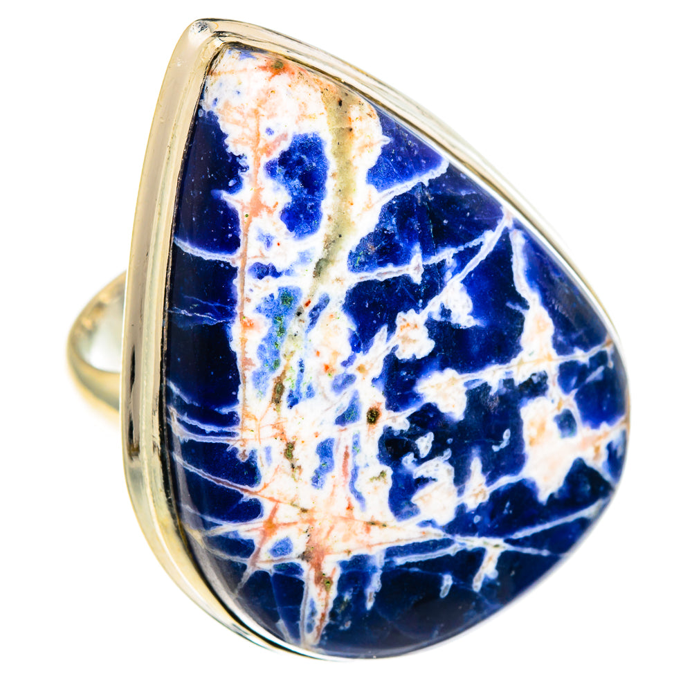 Sodalite Rings handcrafted by Anasilvercos - RING86626
