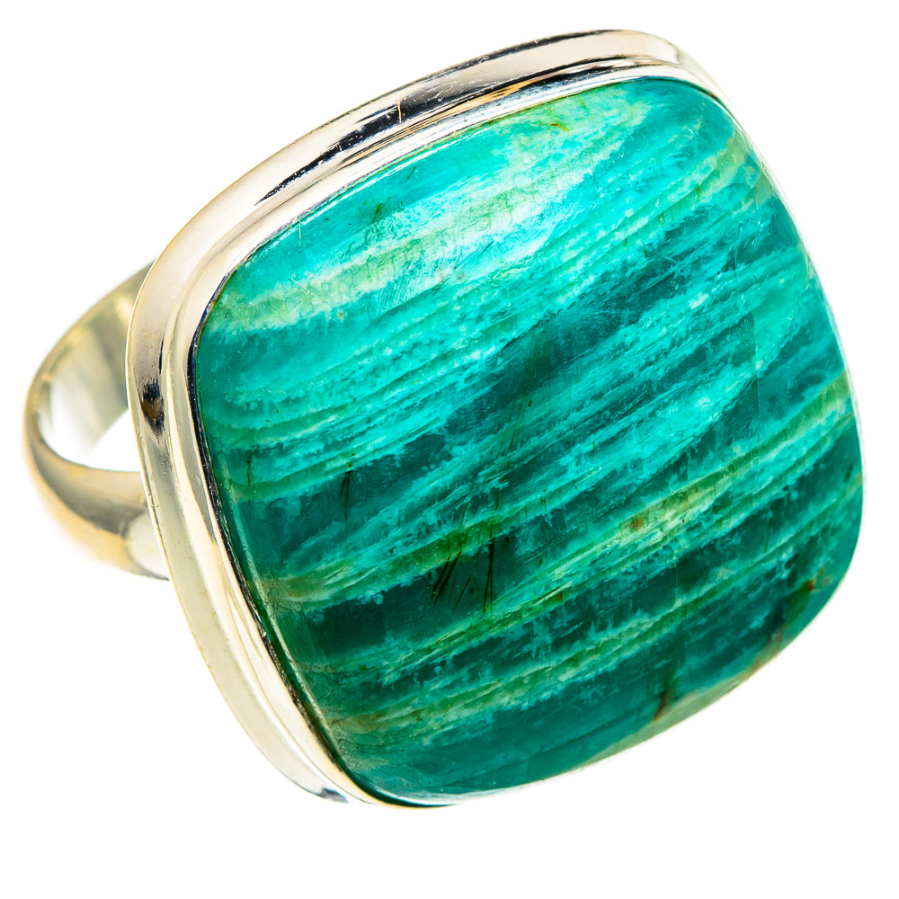 Amazonite Rings handcrafted by Anasilvercos - RING86630