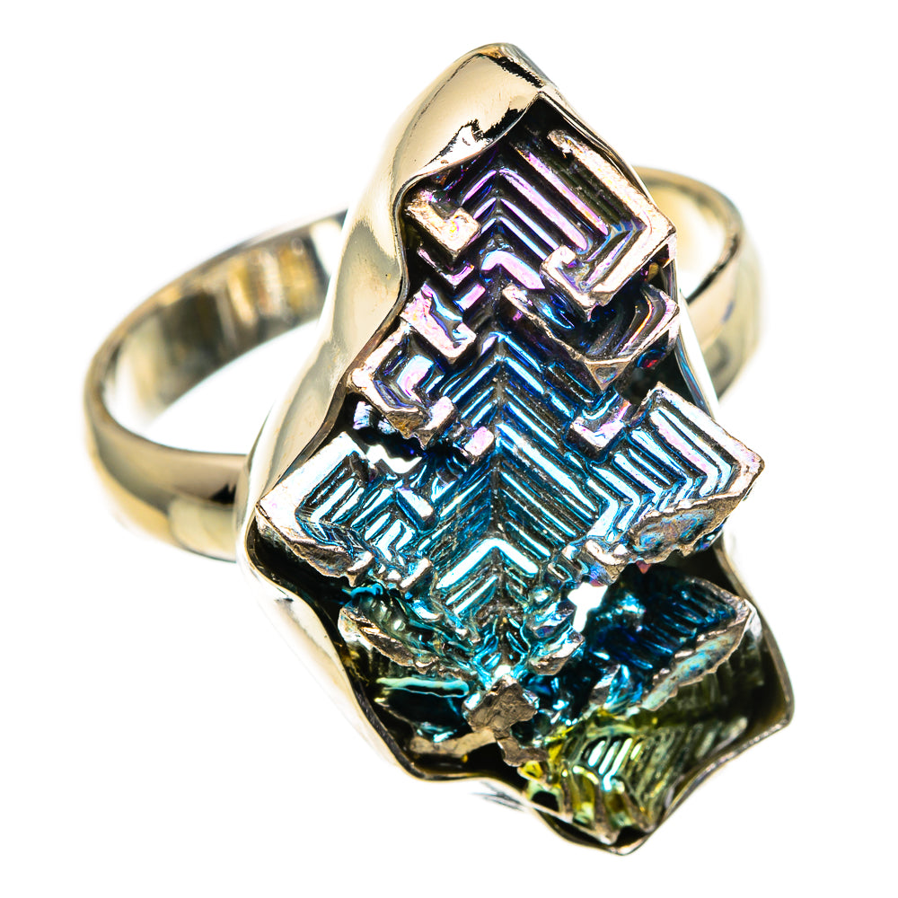 Bismuth Crystal Rings handcrafted by Anasilvercos - RING86644