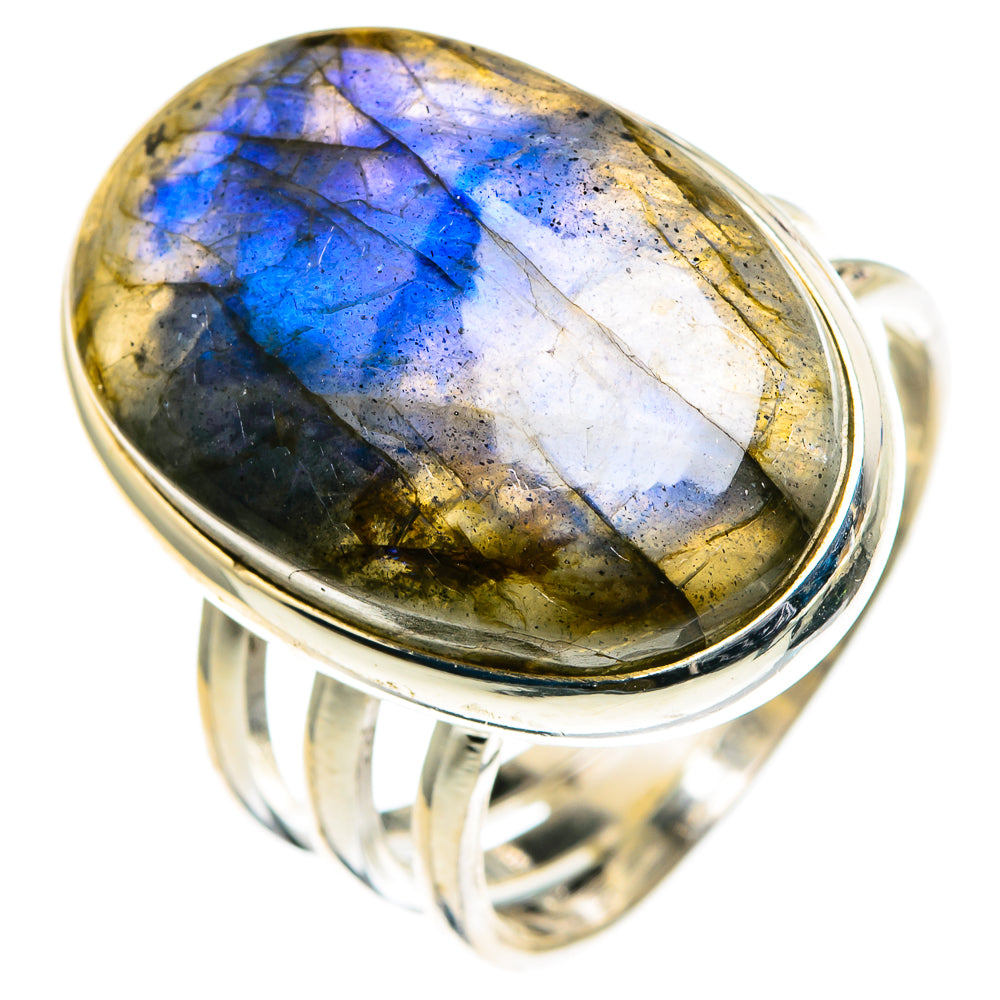 Labradorite Rings handcrafted by Anasilvercos - RING86659