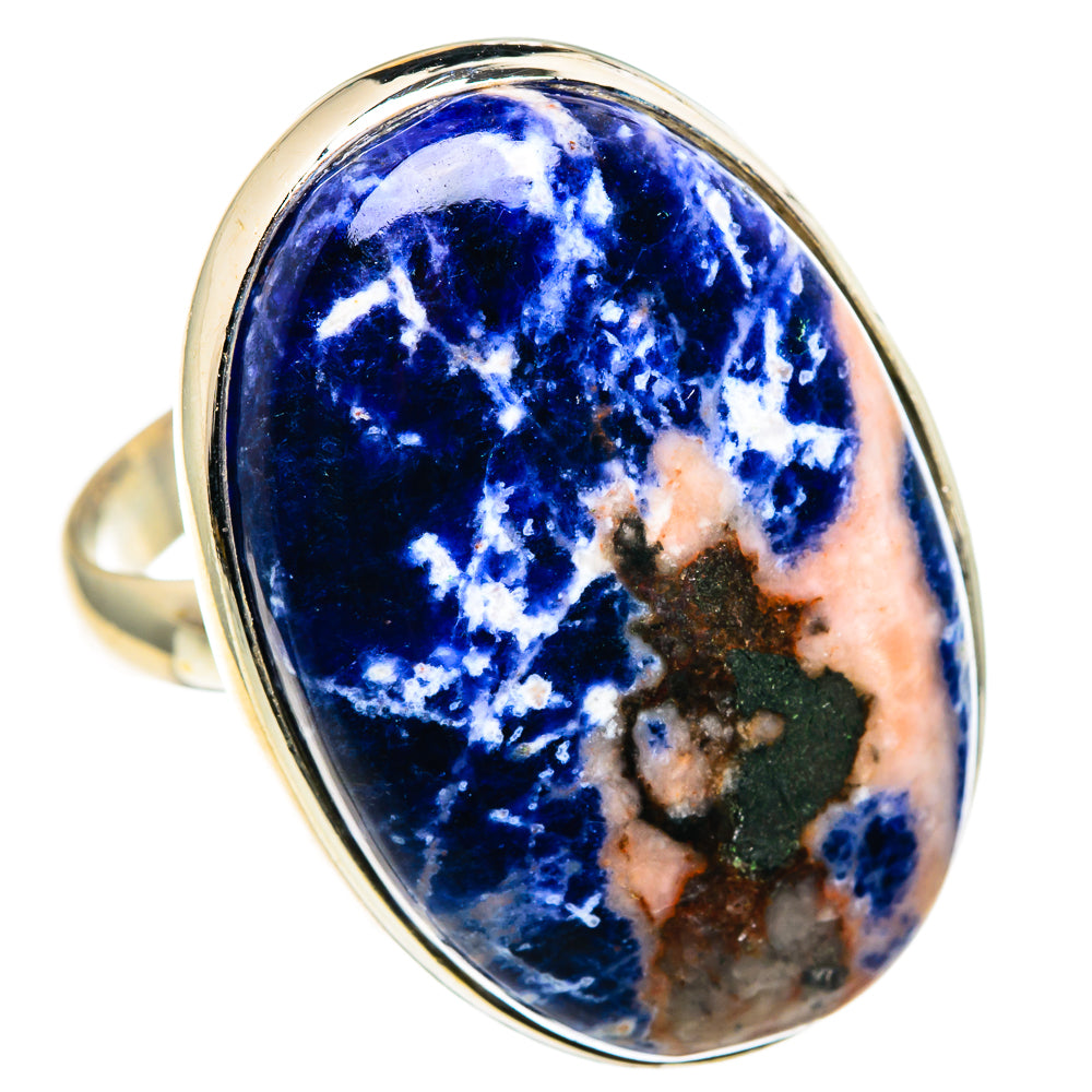 Sodalite Rings handcrafted by Anasilvercos - RING86662