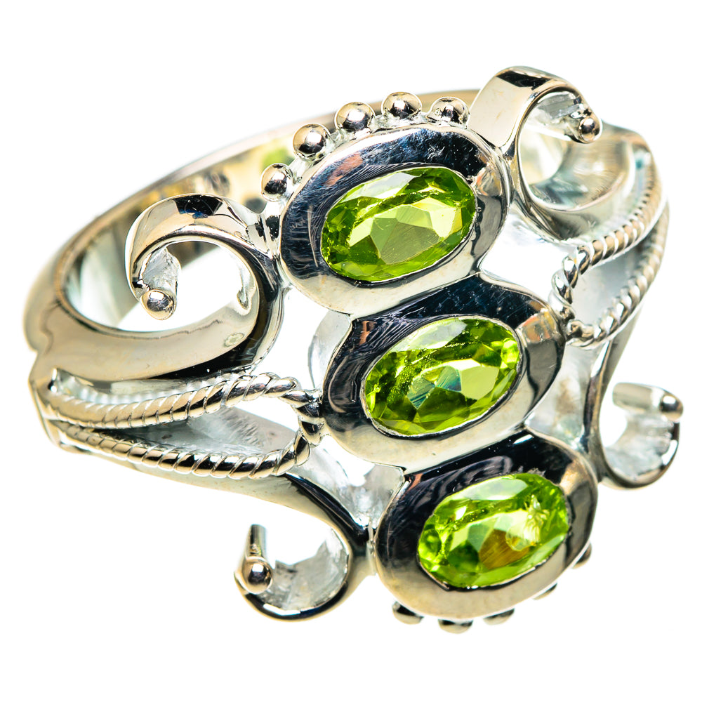Peridot Rings handcrafted by Anasilvercos - RING86663