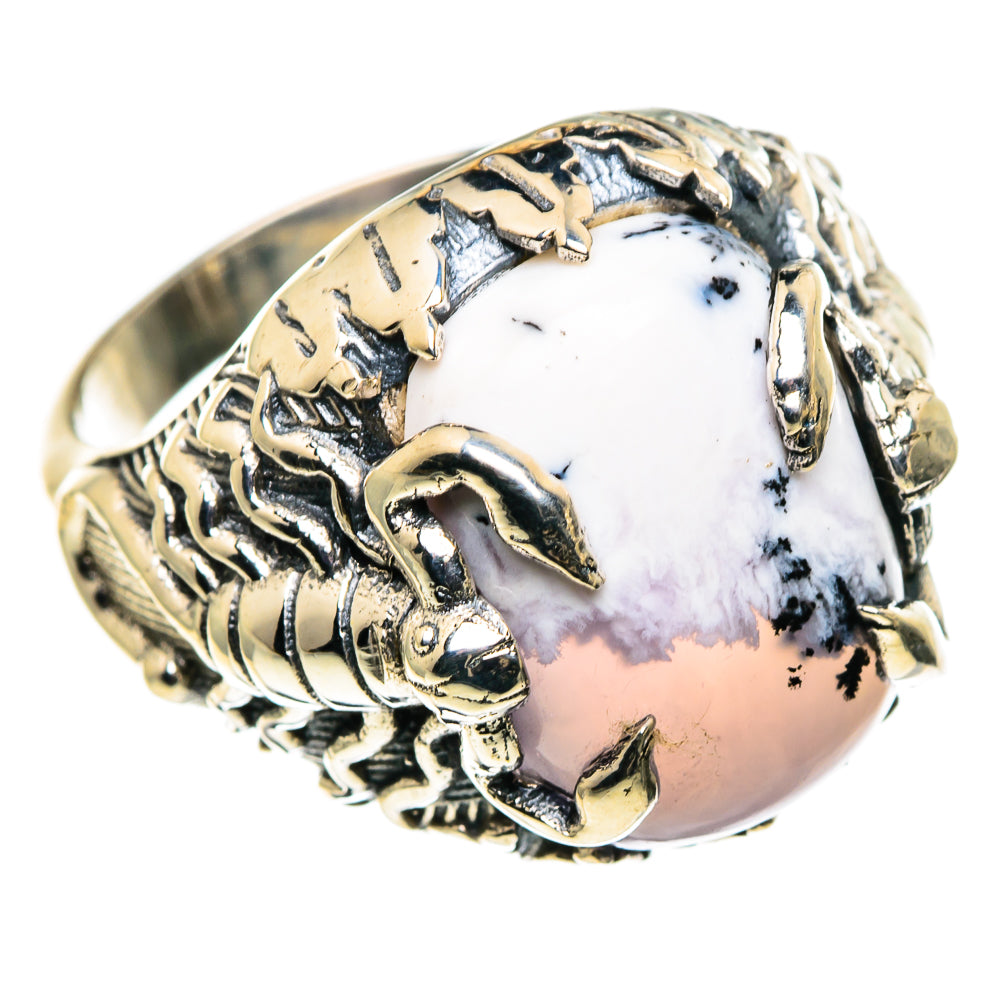 Dendritic Opal Rings handcrafted by Anasilvercos - RING86676