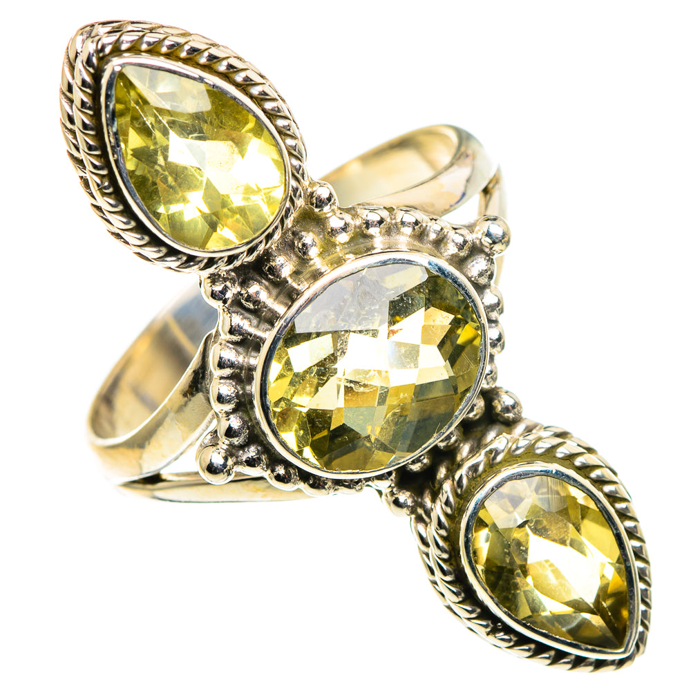 Citrine Rings handcrafted by Anasilvercos - RING86683