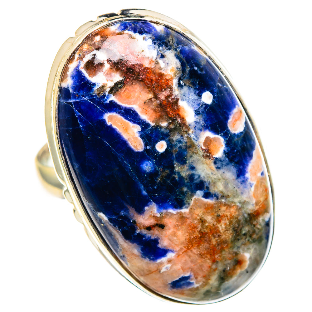 Sodalite Rings handcrafted by Anasilvercos - RING86686