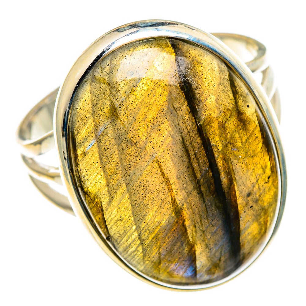 Labradorite Rings handcrafted by Anasilvercos - RING86691