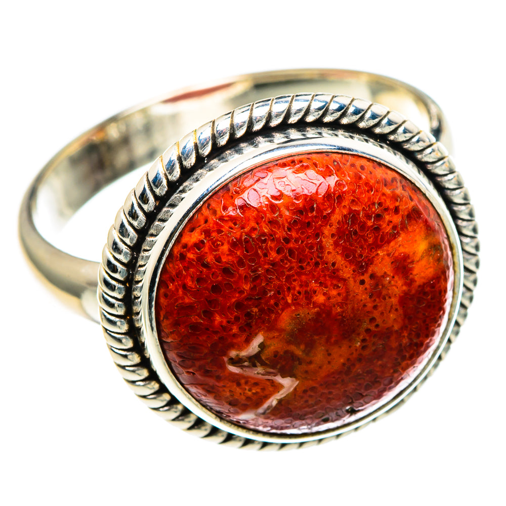 Sponge Coral Rings handcrafted by Anasilvercos - RING86711 - Photo 2