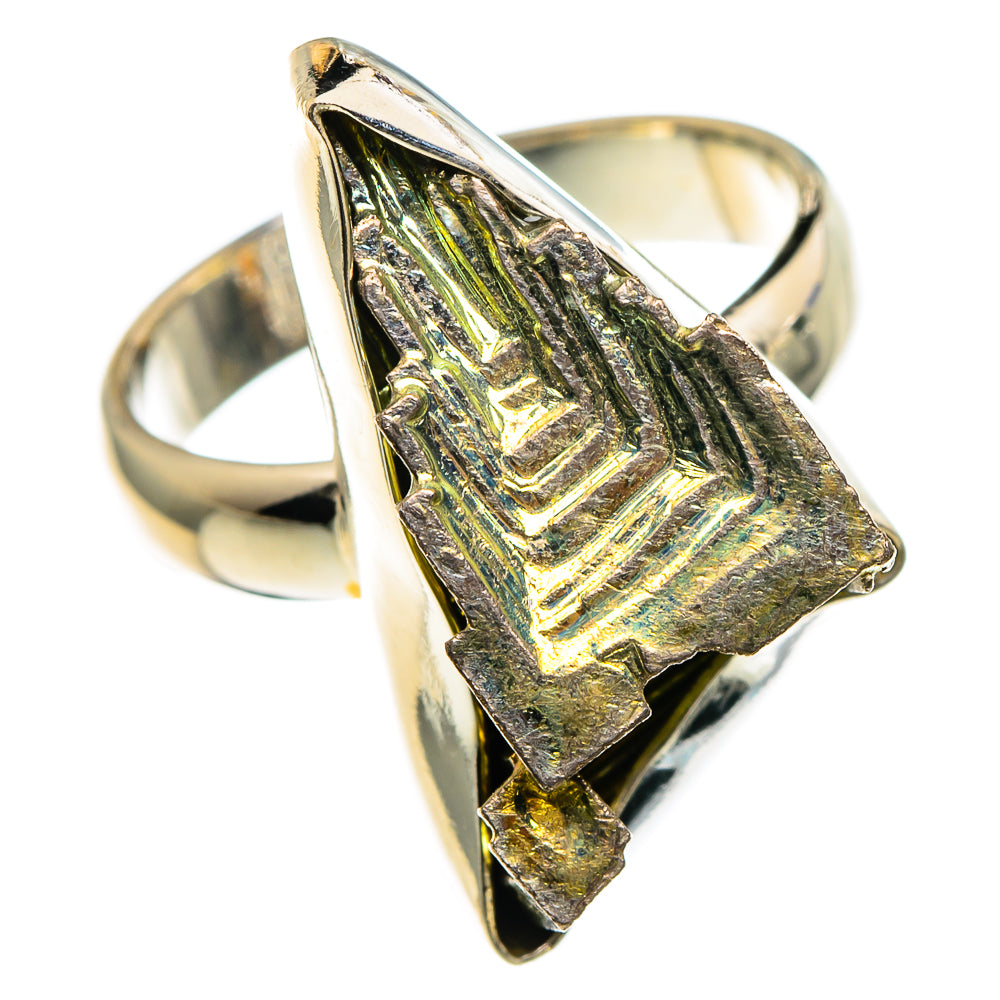 Bismuth Crystal Rings handcrafted by Anasilvercos - RING86721