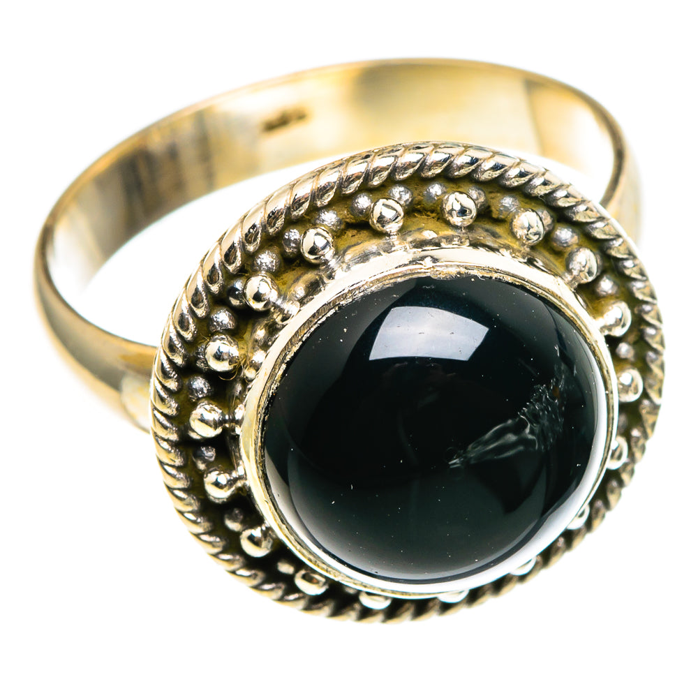 Black Onyx Rings handcrafted by Anasilvercos - RING86722