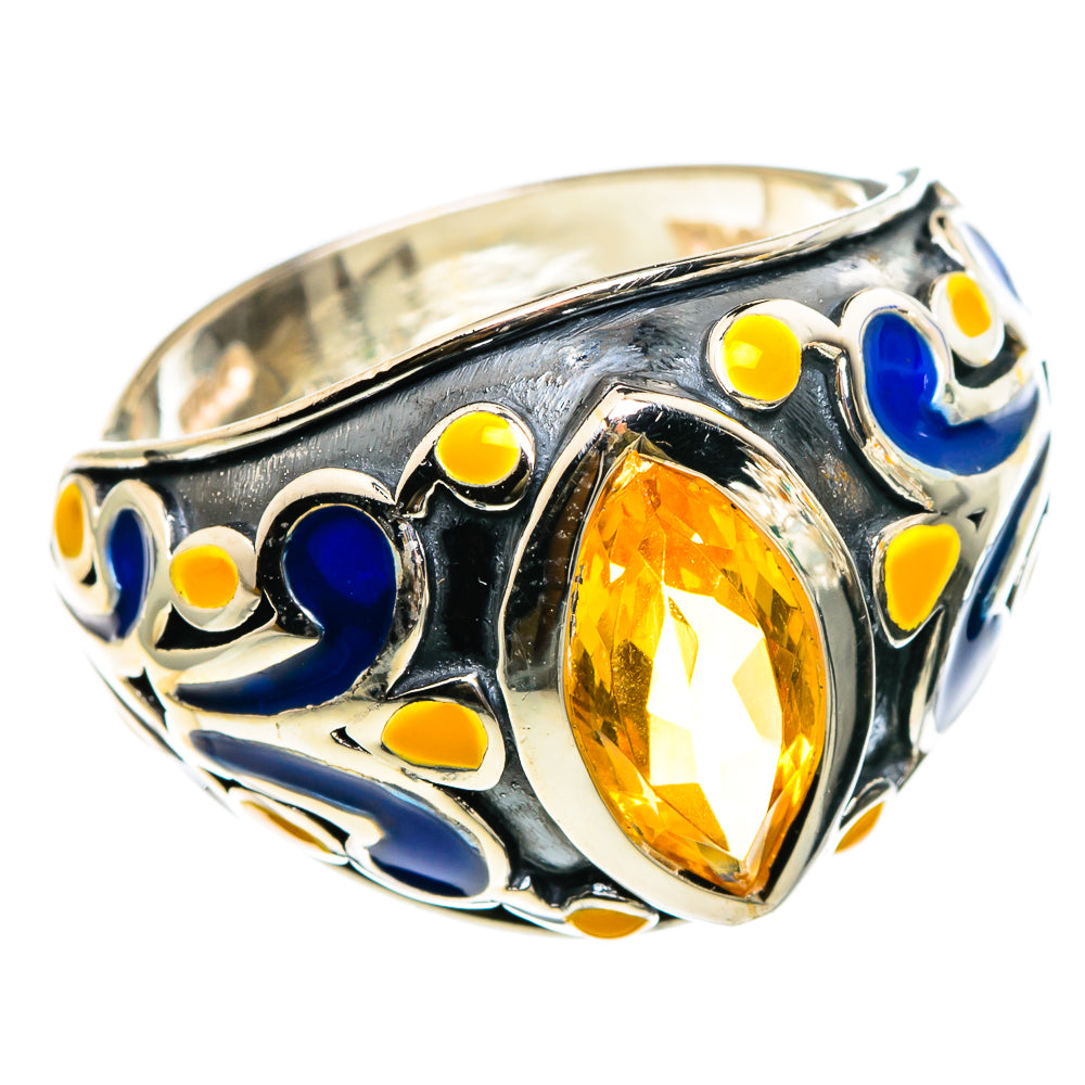 Citrine Rings handcrafted by Anasilvercos - RING86727