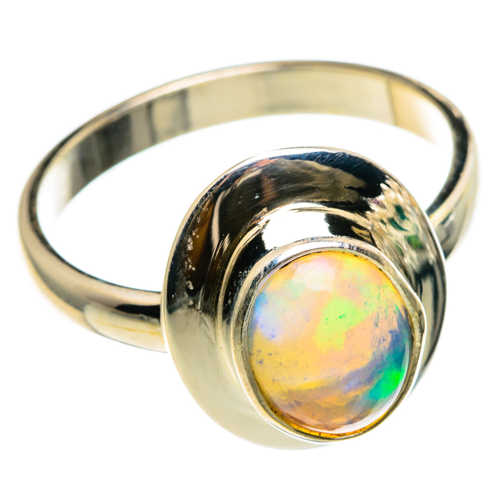 Ethiopian Opal Rings handcrafted by Anasilvercos - RING86730