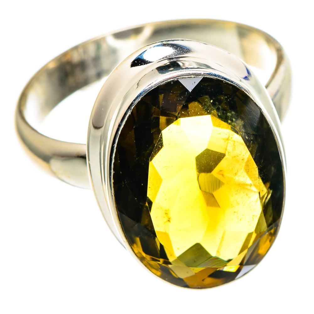 Mandarin Citrine Rings handcrafted by Anasilvercos - RING86737