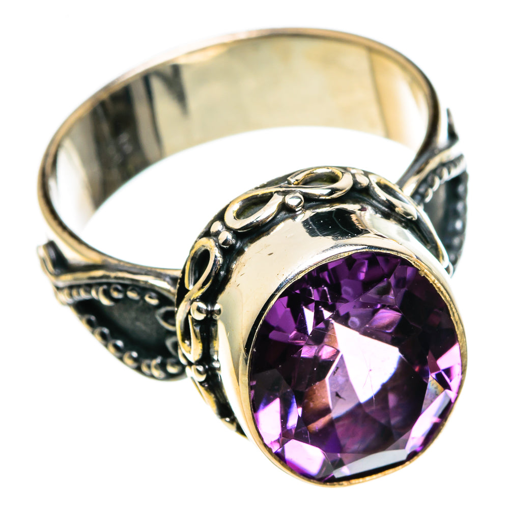 Amethyst Rings handcrafted by Anasilvercos - RING86751