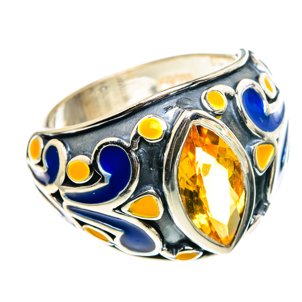 Citrine Rings handcrafted by Anasilvercos - RING86759