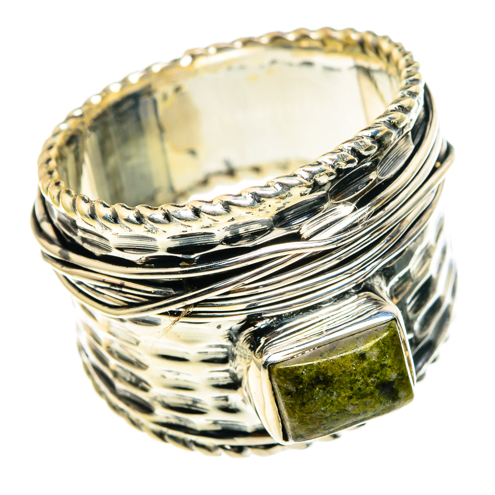 Rainforest Jasper Rings handcrafted by Anasilvercos - RING86768