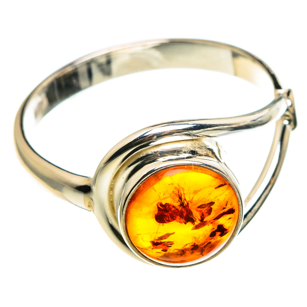 Baltic Amber Rings handcrafted by Anasilvercos - RING86777