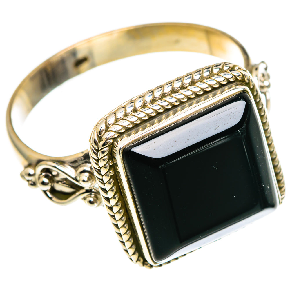 Black Onyx Rings handcrafted by Anasilvercos - RING86783