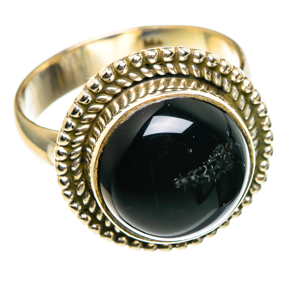 Black Onyx Rings handcrafted by Anasilvercos - RING86784